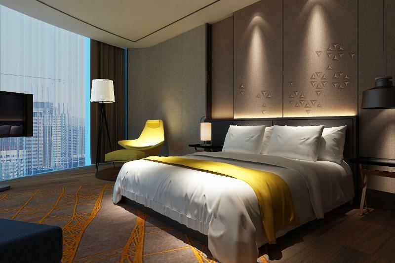 Grand Skylight International Hotel Haoyue Shenzhen Baoan Int'L Exhibition Center Eksteriør billede