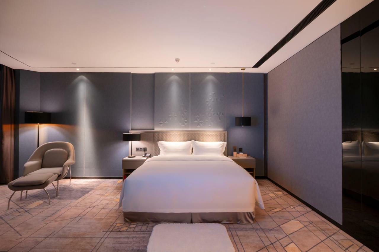 Grand Skylight International Hotel Haoyue Shenzhen Baoan Int'L Exhibition Center Eksteriør billede